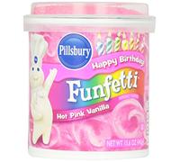 Pillsbury Funfetti Hot PINK VANILLA Frosting 442g