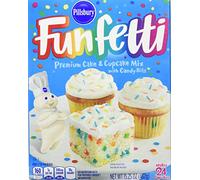 Pillsbury Funfetti Premium Cake & Cupcake Mix With Candy Bits 432g Box