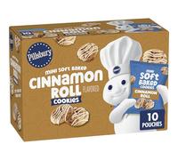 Pillsbury Mini Soft Baked Cookies - Cinnamon Roll - Snack Bags Pack of 10