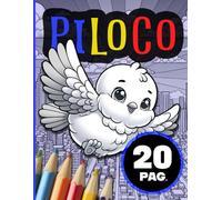PIloco: Smart Coloring Book - Easy Math for Kids (Ages 4-8) (LumiCromi Coloring Books)