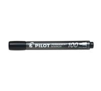 Pilot 100 Permanent Market Bullet Tip Black Pack of 20 3131910501268 PI50126
