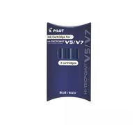 Pilot V5/V7 Cartridge Blue 1 Pack of 3 Cartridges