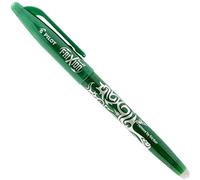 Pilot FriXion Ball Gel Rollerball Erasable Pen Medium 0.35 mm Green Pack of 12