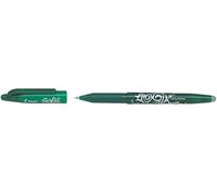 Pilot 31284PT Frixion Erasable Rollerball 0.7 mm Tip (Box of 12) - Green | WRITE & ERASE: 0.7mm erasable green rollerball pens for smooth everyday notes and easy corrections.