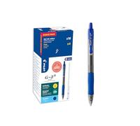 Pilot Pen Gel Roller Pen G207 - Retractable, 0.7mm Tip, Blue - Pack of 20