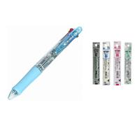 Pilot 4 Colors Ballpoint Pen Acroball 4 Extra Fine Black Red Blue & Green (BKAB-45EF-CSL) + Refill 4 Colors 0.5mm Set