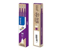 Pilot Pilot Refill for FriXion Ball/Clicker Pens 0.7mm Tip Violet (Pack 3)