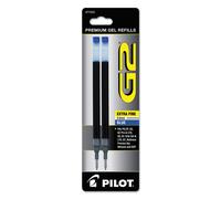 Pilot 77233 Refill for G2 Gel Dr. Grip Gel/Ltd ExecuGel G6 Q7 Ex Fine Blue 2/Pack