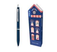 PILOT - Acro 1000 - Ballpoint Pen - Christmas Gift Box - Dark Blue | Gift idea for giving as a gift - ultra-soft ink, perfect writing flow - refillable and retractable - black ink - 1 mm