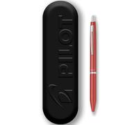 PILOT Acro 1000 Ballpoint Pen - Smooth Ink for Writing Fluidity - Refillable & Retractable - Black Ink - Medium Tip - In Metal Gift Tin (Cherry Pink)