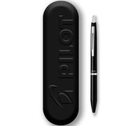 PILOT Acro 1000 Ballpoint Pen - Smooth Ink for Writing Fluidity - Refillable & Retractable - Black Ink - Medium Tip - In Metal Gift Tin (Black)