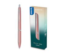 PILOT - Acro 1000 premium Ballpoint Pen in Pink Gold Gift Box - Ultra-Smooth Ink for Unmatched Writing Fluidity - Refillable and retractable Ballpoint Pen - Black Ink - Medium Tip