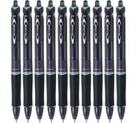 Pilot Acroball Begreen Ballpoint Pens Medium 1.0mm Tip Pack of 10 Black