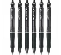Pilot Acroball Clip-On Retractable Ballpoint Fine Pen, Black (Clip-on Retractable Ballpoint Pen, Black, Fine, Medium)