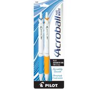PILOT Acroball PureWhite Advanced Ink Refillable & Retractable Ball Po