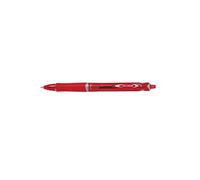 Pilot Acroball Retractable Ballpoint - Pure White/Red (Box of 10), BAB15M-BGR