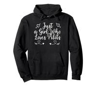 Pilot Art Girl Women Airline Future Pilot Aviation Airplane Pullover Hoodie