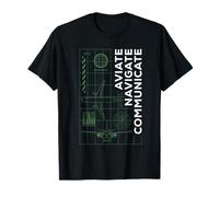 Pilot Aviate Navigate Communicate Aviation T-Shirt