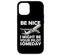Pilot Aviation Aeroplane Airline Jet Plane Flight Case for iPhone 12/12 Pro