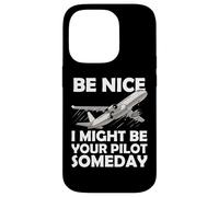 Pilot Aviation Aeroplane Airline Jet Plane Flight Case for iPhone 14 Pro