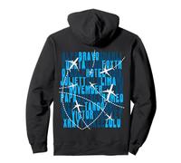 Pilot Aviation Alphabet Plane Copilot Air Traffic Controller Tower Pullover Hoodie