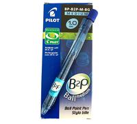 Pilot B2P Begreen Retractable Ballpoint Pens Blue Ink Medium 1.0mm Pack of 10
