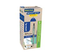 94296 Bonuspack 10 Pens +10 Refill B2P, Ecoball Tip, 1 mm, Black, 32
