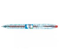 Pilot B2P Gel Clip-on retractable pen Red