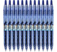 Pilot B2P Gel Ink Rollerball Pen Begreen Recycled Pen Medium Tip Set of 5 Blue
