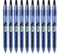 Pilot B2P Gel Ink Rollerball Pen Begreen Recycled Pen Medium Tip Set of 10 Black