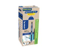 Pilot Pen B2P Eco Gel Pen - 0.7 mm Black - 10 Pens + 10 Refills