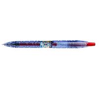 Pilot Gel Rollerball Pen Begreen B2P Recycled Retractable 0.7 mm Tip Box of 10 - Red