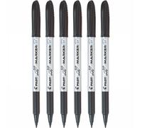 PILOT Begreen CD-DVD Markers Medium Tip Black Pack of 3