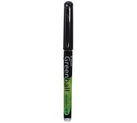 Pilot Begreen Recycled Greenball 7 Liquid Ink Rollerball 0.7 mm Tip - Black, Box of 10