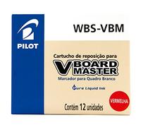 Pilot Begreen V Board Master refill with 6mm line width and red ink, BOX of 12