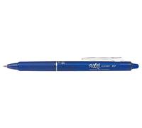 Pilot Blue Frixion Clicker Retractable Fine Rollerball Erasable Pens Pen 0.7mm Nib Tip 0.35mm Line BLRT-FR7 (Pack Of 3)
