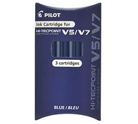 Pilot Blue Ink Refills for V5-V7 Pens (3 Units)