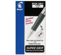 Pilot BPGP-10R-F Supergrip Retractable Ballpoint Pen Blue 0.7mm (Pack of 12)