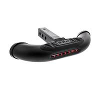 Pilot Bully BBS-1104L Black Bull Series Steel Universal Fit Truck LED Brake Light Hitch Step Fits 1.25" and 2" Hitch Receivers for Trucks from Chevy (Chevrolet), Ford, Toyota, GMC, Dodge RAM, Jeep