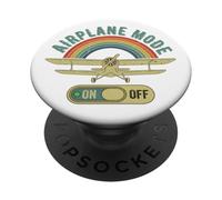 Pilot C172 Flying Aircraft Plane Airplane Mode Aviation Gift PopSockets Adhesive PopGrip