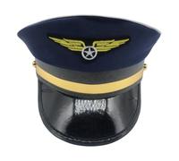 Pilot Cap Retro Airline Captain Role Play Cosplay Uniform