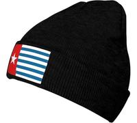 Pilot Cap West Papua National Flag Beanie Hat Unisex Running Hat Unique Hat for Skiing, Running, Adults