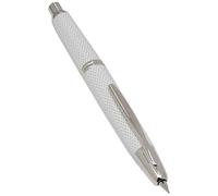 Pilot Capless Medium Retractable Fountain Pen Graphite - White | PREMIUM & ELEGANT: Retractable fountain pen with a medium nib and elegant Rhodium trim for smooth, refined writing.