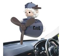 Pilot Car Air Fan Clip, Animal Animal Pilot Car Mixed Cars For Vent, Car Perfume Ornament with 2 Aromatherapy Tablets, Seeing Accessories