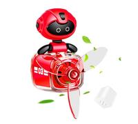 Pilot Car Air Freshener,Cartoon Robot Pilot Car Air Freshener | Cute Automatic Rotating Diffuser, Interior Supplies Small Aromatherapy Ornament for Various Models