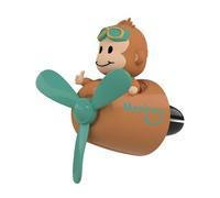 Pilot Car Air Freshener, Compact Size Automotive Air Outlet Fan, Creative Car Diffuser, Easy to Install Animal Pilot Airplane Car Air Freshener for a Special Driving Experience