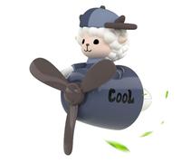 Pilot Car Air Mills - Car Diffuser, Aroma For Air Conditioners | Design Operated By Cute Animal Characters A Refreshing Car Scent With Two Including