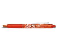 Pilot Clicker 0.7mm Tip Erasable Ink Gel Pen Tattoo Design Orange Ink (Each)
