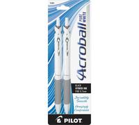 Pilot Corporation 31895 Acroball Pens, Retract.7mm, 2/PK, WE-Asst Barrel/BK Ink