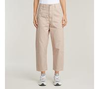 Pilot Cropped Pants - Pink - Women 27